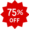 75% off