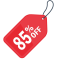 85% off